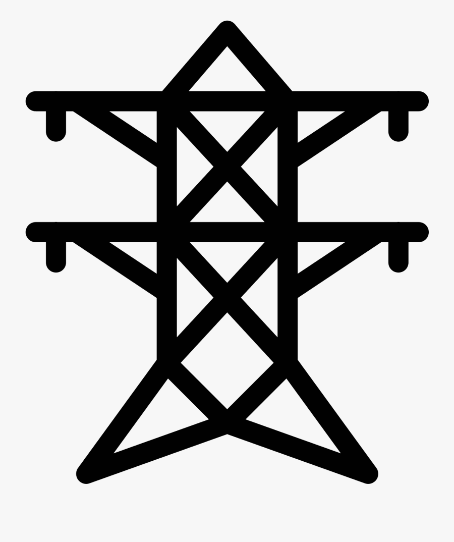 Transmission Free Download Png - Transmission Tower Icon, Transparent Clipart
