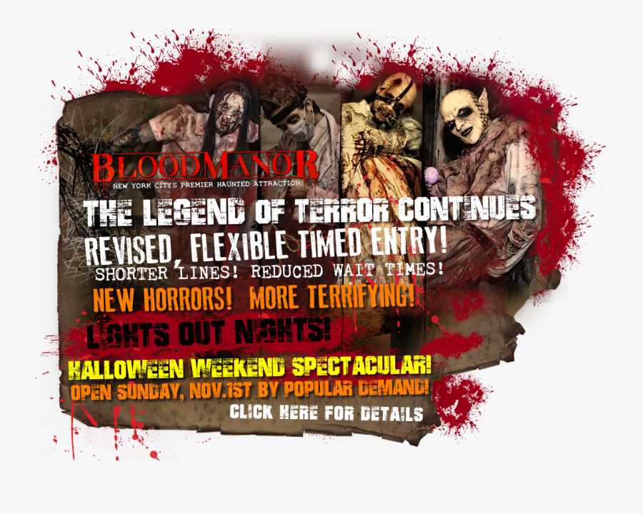 Transparent Haunted Png - Poster, Transparent Clipart