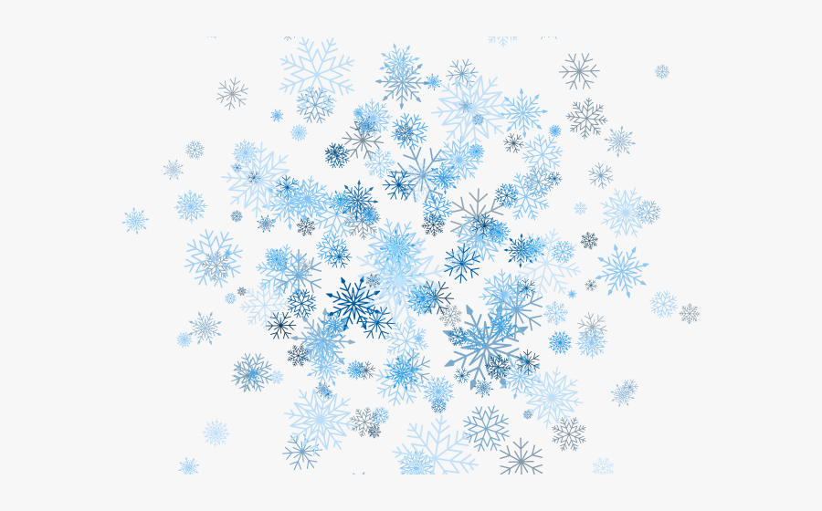 Snowflake Background Cliparts - Portable Network Graphics, Transparent Clipart