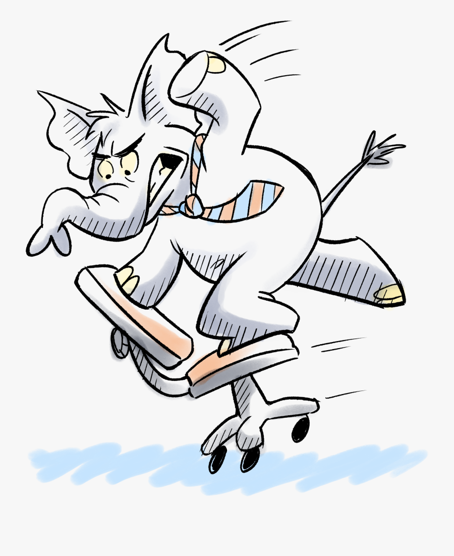 Elephant Cartoons Pictures - Cartoon, Transparent Clipart