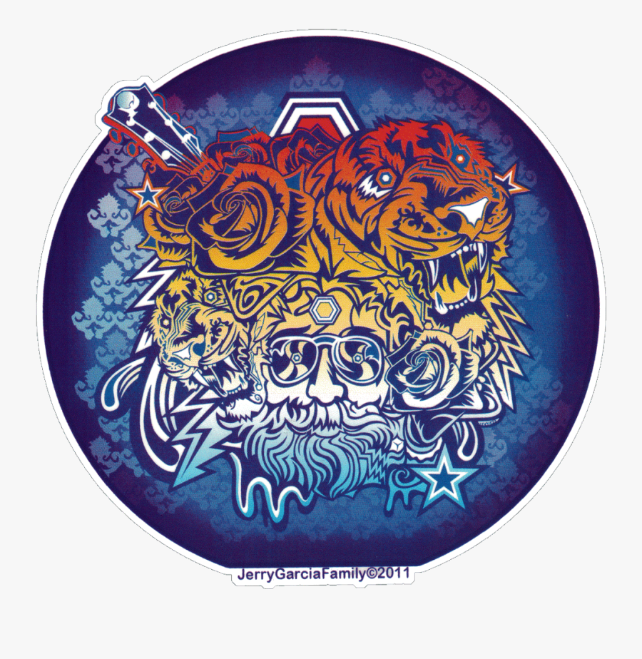 Transparent Grateful Dead Clipart - Jerry Garcia Band Logo, Transparent Clipart