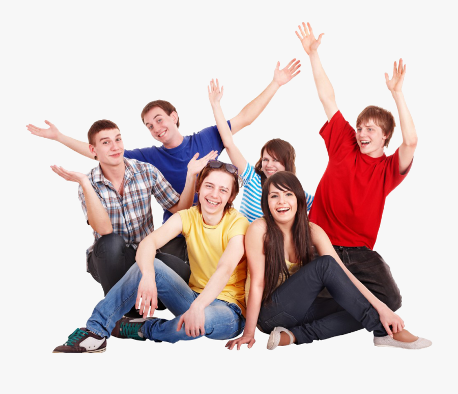 Stock Photography Happiness People - Young People Are Happy, Transparent Clipart