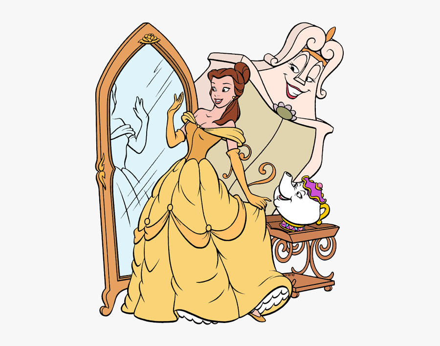 Princess Belle Coloring Pages, Transparent Clipart