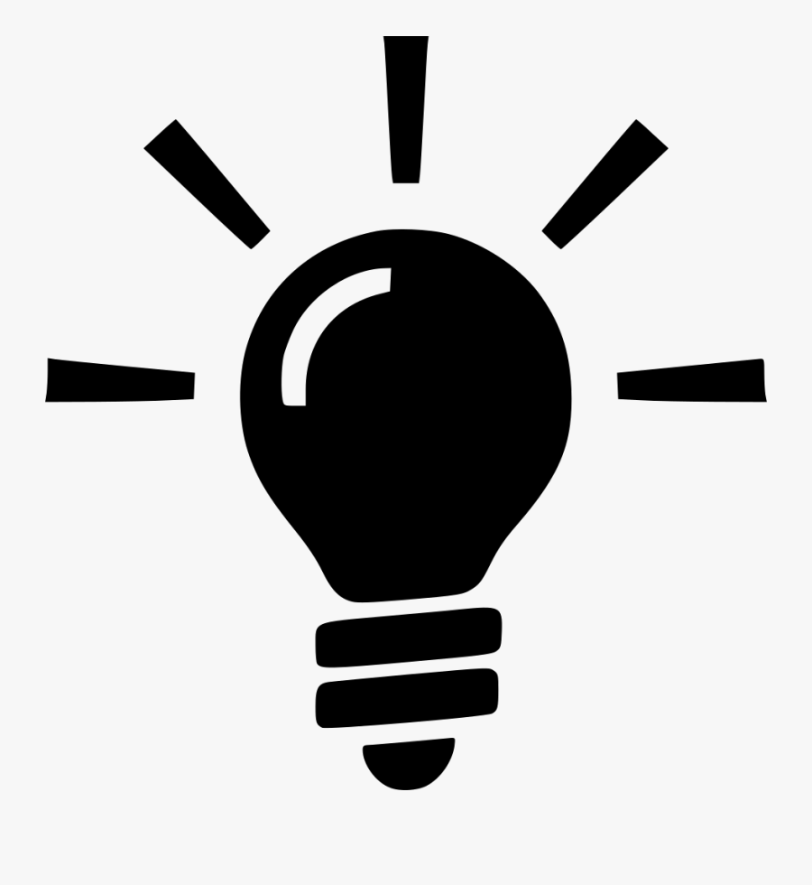 Lightbulb On - Icon, Transparent Clipart