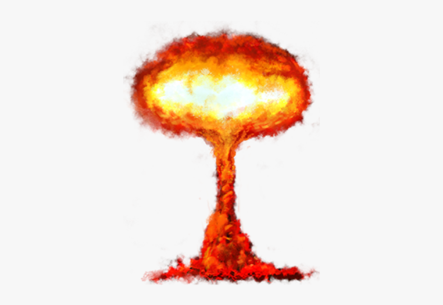Nuclear Explosion Transparent Background, Transparent Clipart