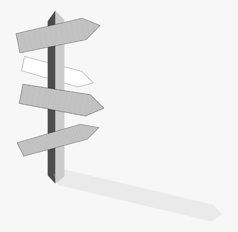 Signpost - Sign Post, Transparent Clipart