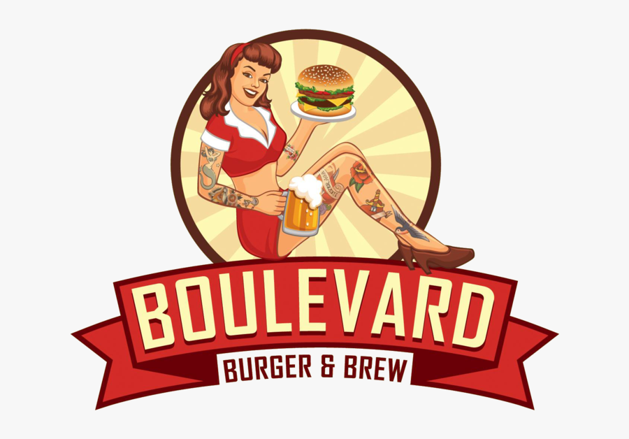 Boulevard Burger And Brew, Transparent Clipart
