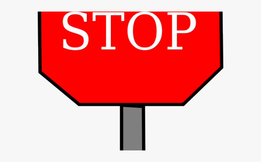 Transparent Stop Png - Traffic Sign, Transparent Clipart