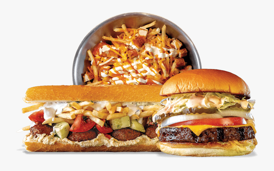 Vegan Menus - Giant Sandwich Los Angeles, Transparent Clipart