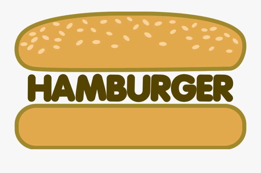 Hamburger 01 - Svg -e1404335719901 - Hamburger Letras Png, Transparent Clipart