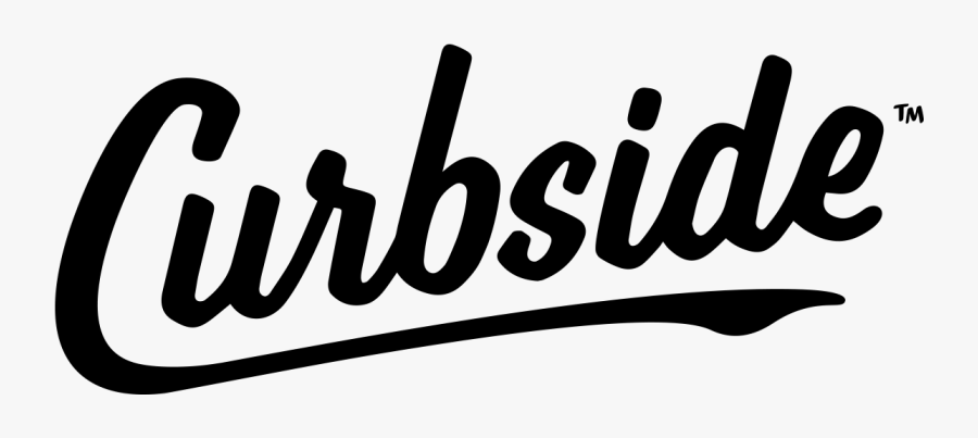 Curbside Logo - Calligraphy, Transparent Clipart