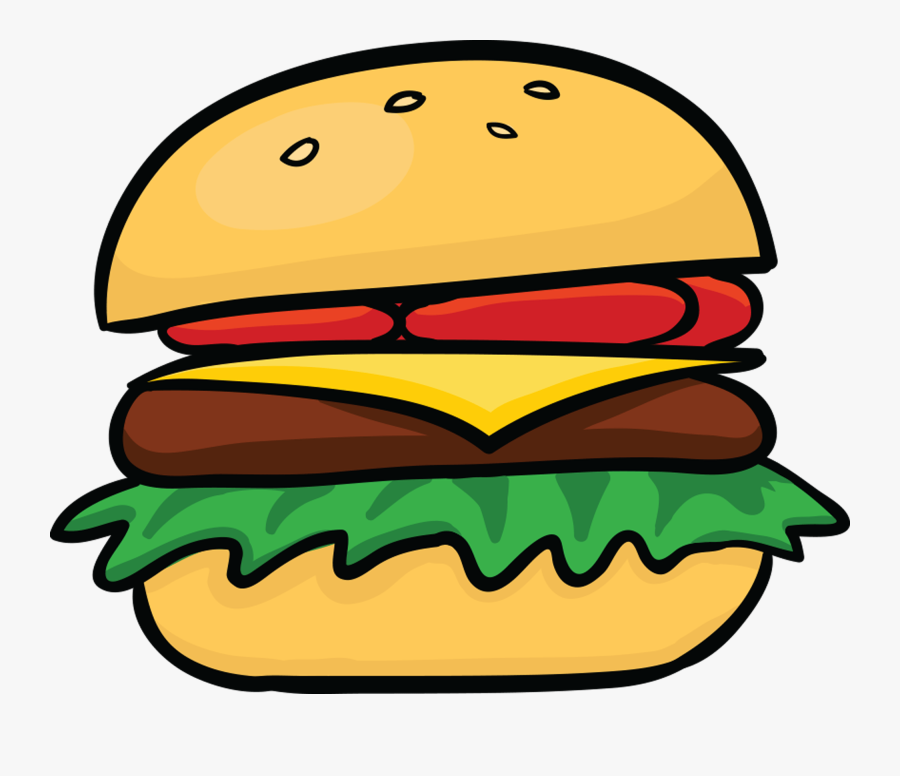 Clip Art Cartoon Burger , Free Transparent Clipart - ClipartKey