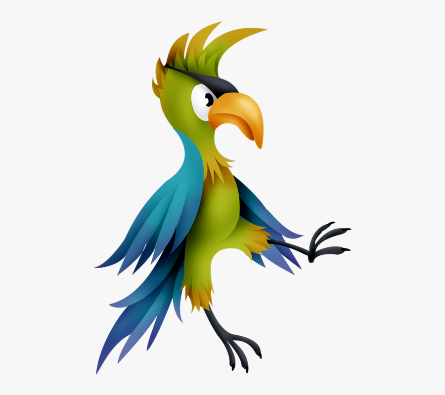 Clipart Birds Christmas - Macaw, Transparent Clipart