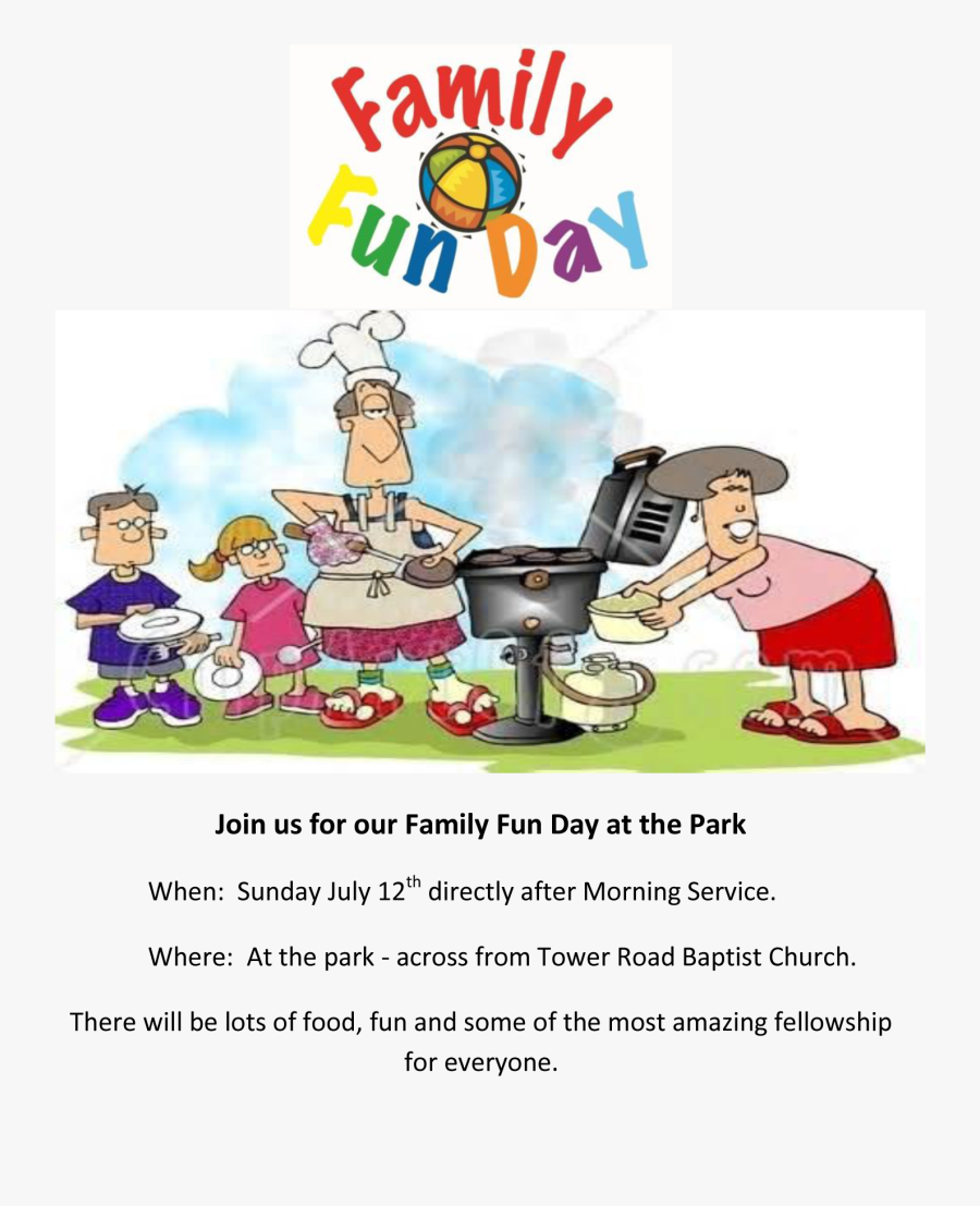 Fair Clipart Family Fun - Fun Day At The Park, Transparent Clipart
