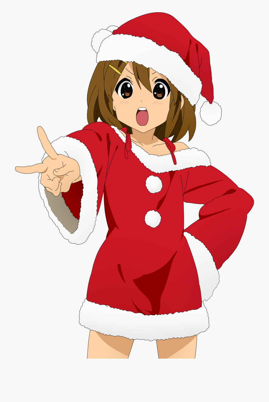 Transparent Anime Christmas Png - Transparent Rikka Takanashi Png, Transparent Clipart