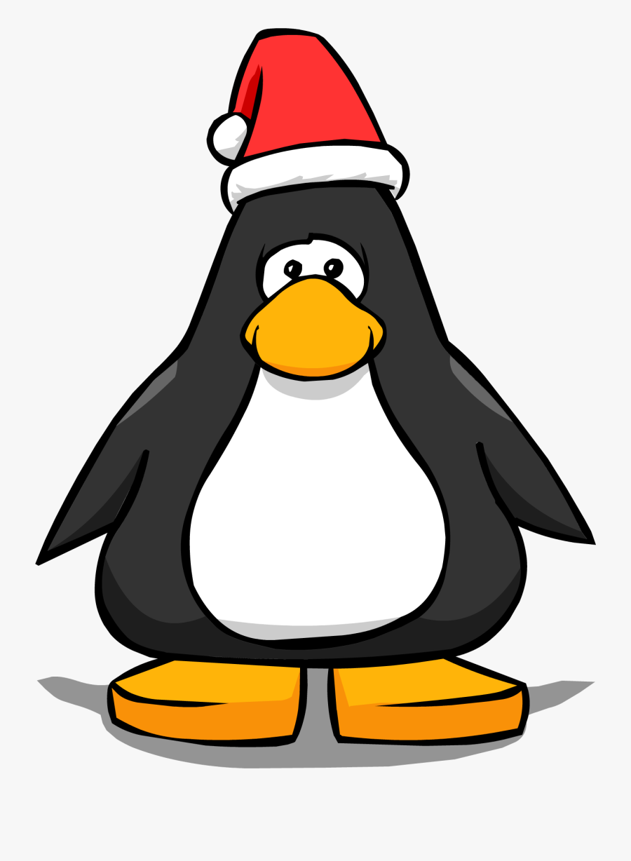 Clipart Santa Scarf - Penguin With A Top Hat, Transparent Clipart
