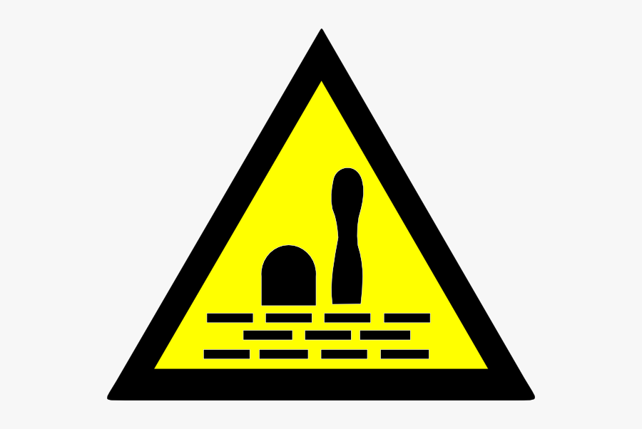 Risco De Queda Simbolo, Transparent Clipart