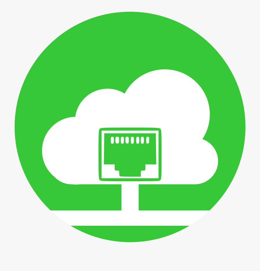 Transparent Ethernet Png - Green Computing Cloud Png, Transparent Clipart