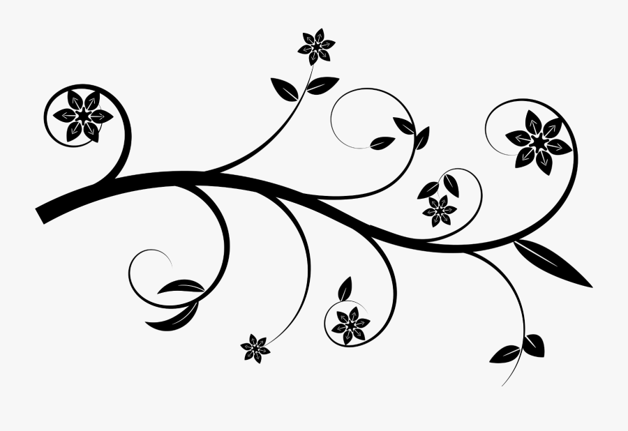 Transparent Decorative Swirls Png - Cartoon Of Border Line Elegant, Transparent Clipart