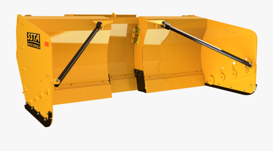 Cl 10-17 Plow Floating Beam Fixed Snow Wings - Wood, Transparent Clipart