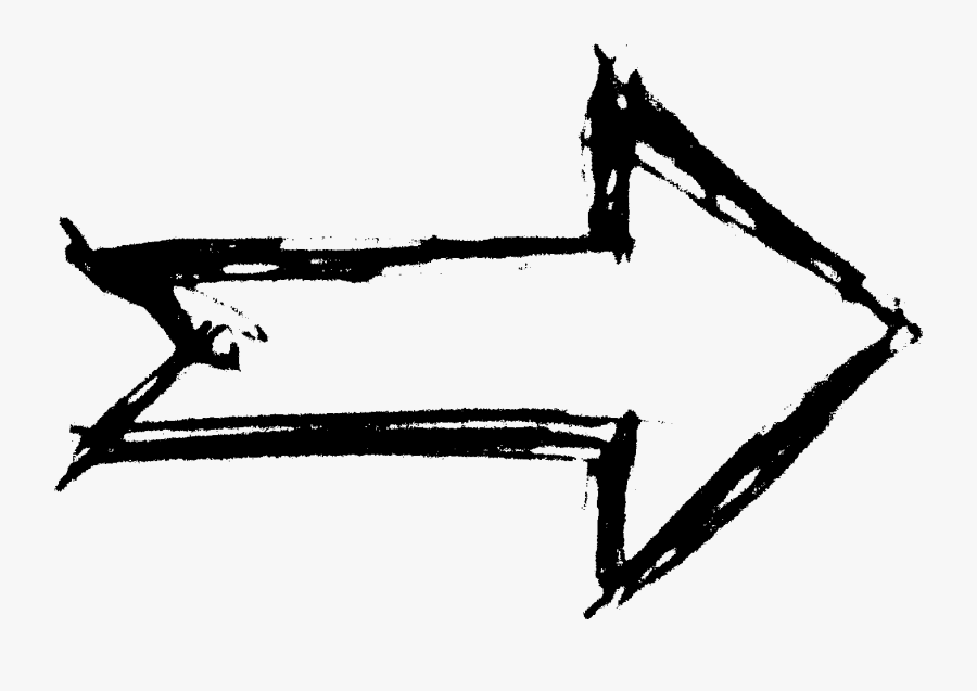 Transparent Free Drawn Arrow Clipart - Drawn Transparent Png Arrow, Transparent Clipart