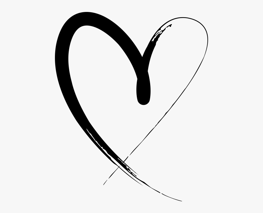 Hand Drawn Heart , Transparent Cartoons, Transparent Clipart