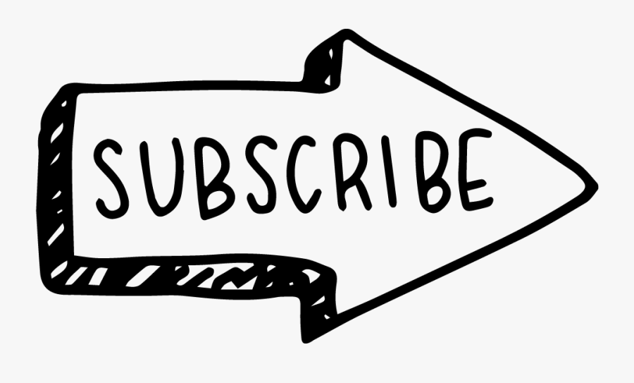 An Black Hand Drawn Arrow Pointing To The Right Says, Transparent Clipart