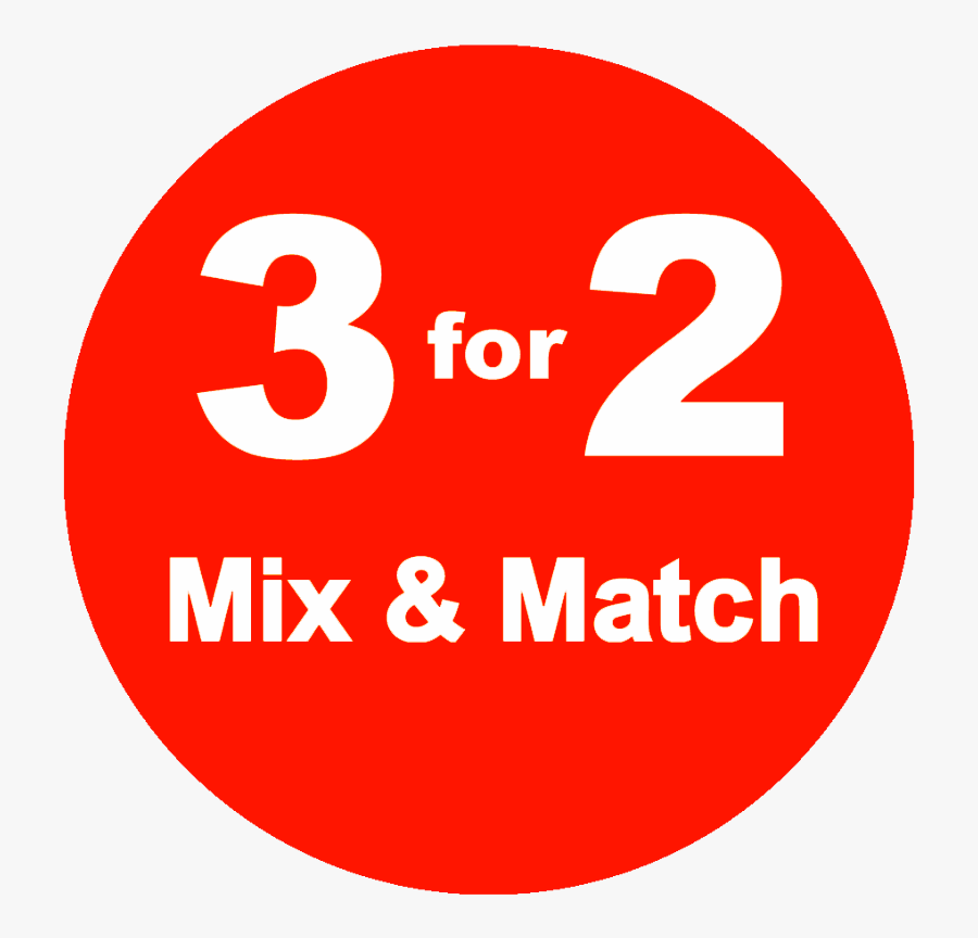Mix And Match Sale, Transparent Clipart