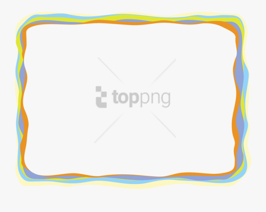 Free Png Download Colorful Frames And Borders Png Png - Colorful Borders And Frames, Transparent Clipart