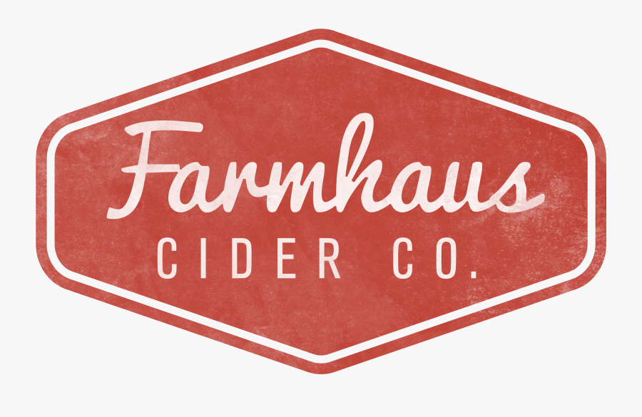Clip Art Farmhaus Cider - Sign, Transparent Clipart