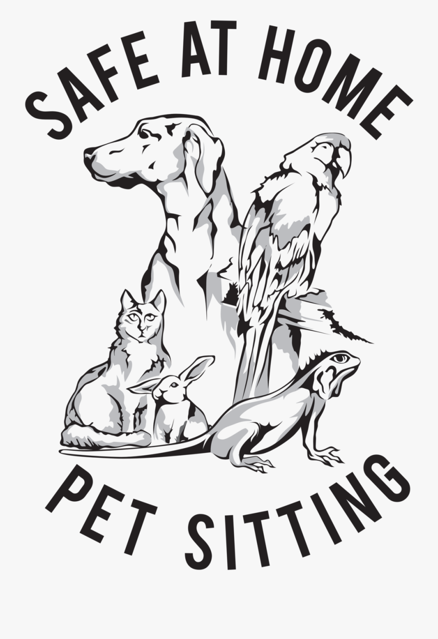 House Pet Sitting Clipart - Shane's Tree, Transparent Clipart