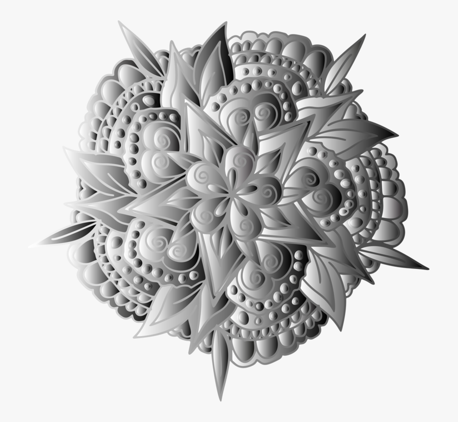 Visual Arts,flower,symmetry - Illustration, Transparent Clipart