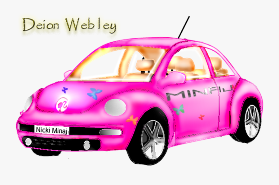 Nicki Minaj Barbie Dream Car By Webkidd On Clipart - Dream Car On Clip Art, Transparent Clipart