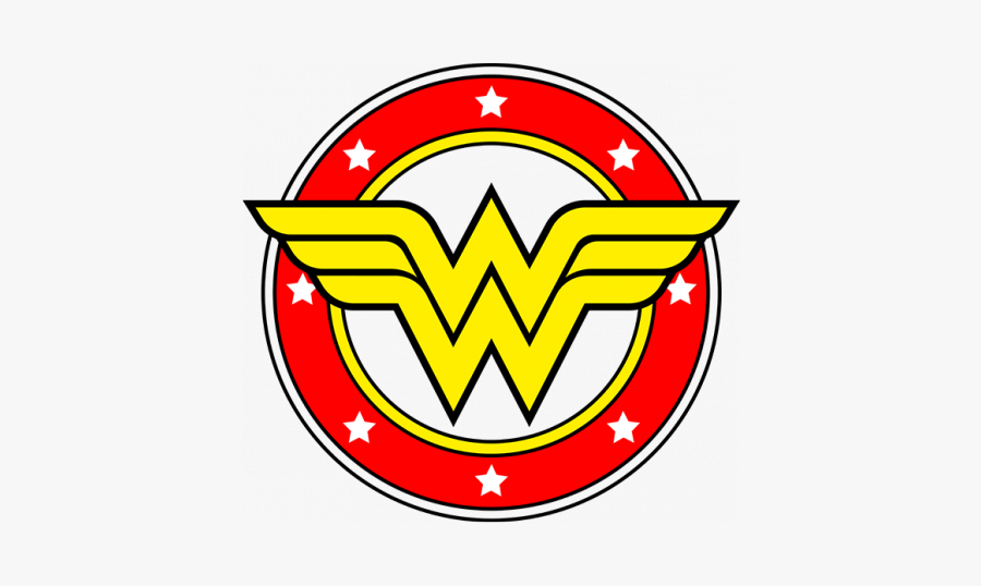 #geek #comic #wonderwoman - Stencil Wonder Woman, Transparent Clipart