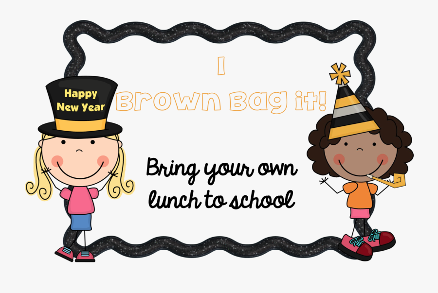 Eat Clipart Lunch Class - Happy New Year Baby, Transparent Clipart