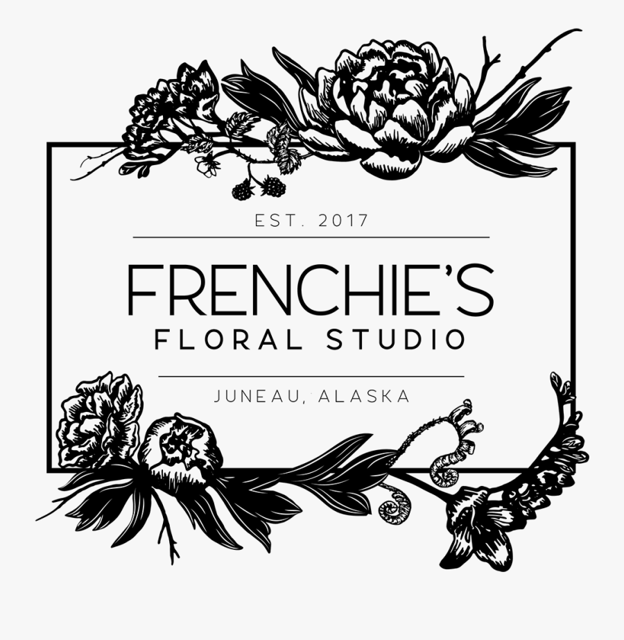 The Selection And Arrangement Of Elements Were Thoughtful, - Flower Logo Black And White, Transparent Clipart