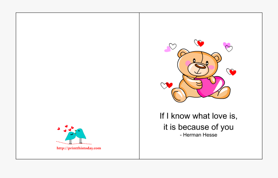 Clip Art Love Sayings Cards Quotes - Cartoon, Transparent Clipart