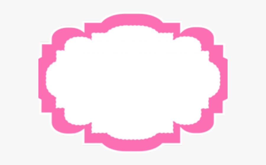 Shapes Clipart Pink - Yellow Frame Clipart, Transparent Clipart