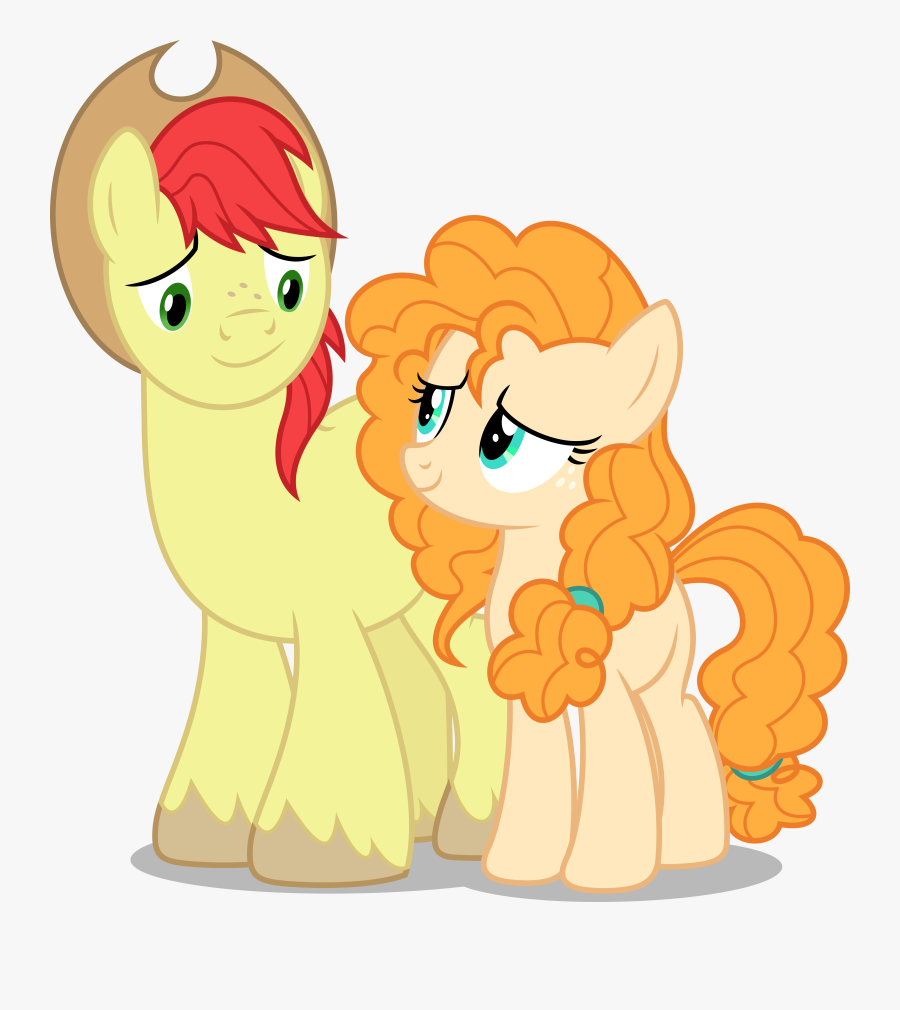 Windy Clipart Puff Air - Mlp Pear Butter And Bright Mac, Transparent Clipart
