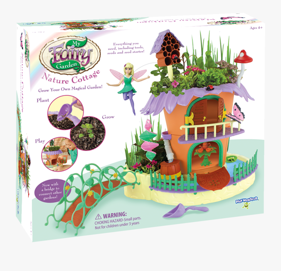 My Fairy Garden Nature Cottage, Transparent Clipart