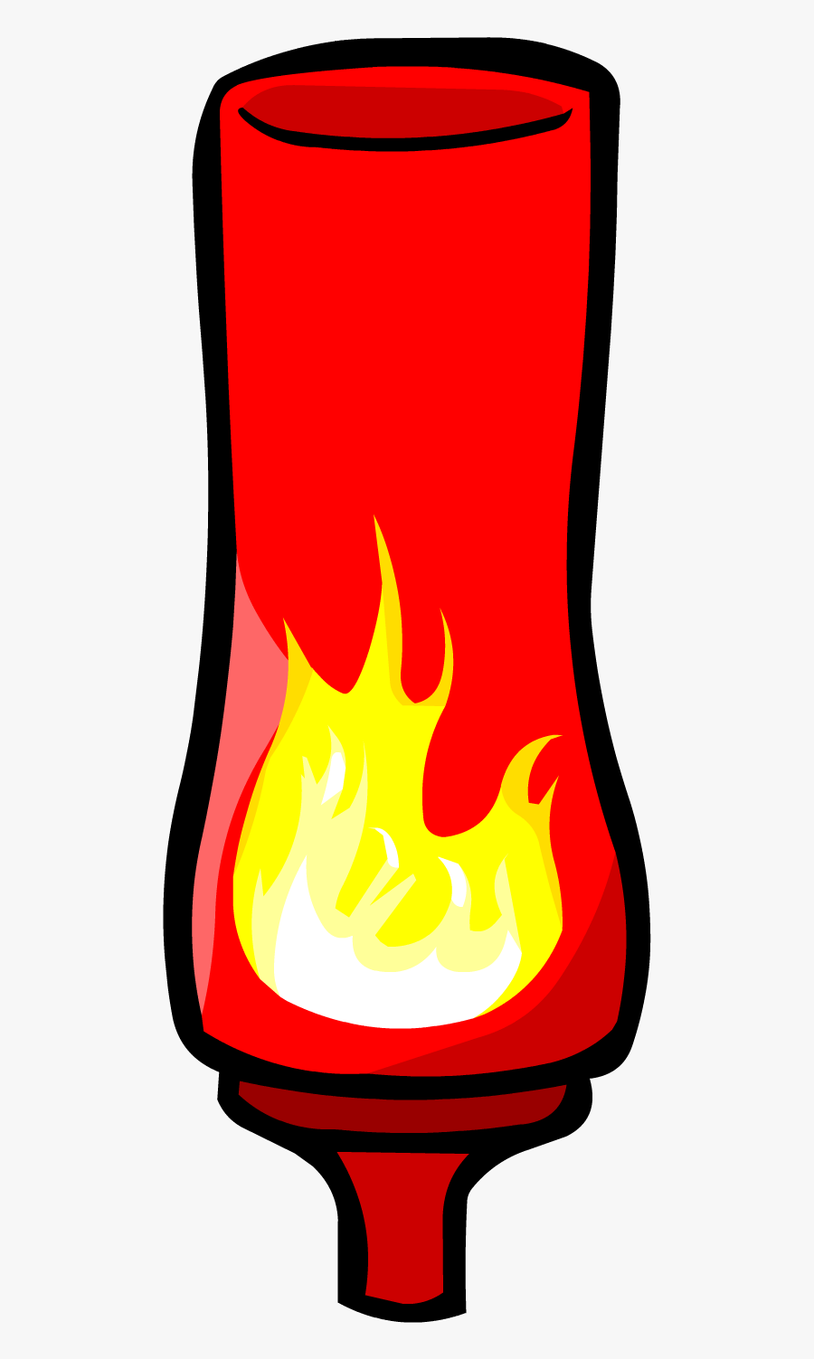 Hot Sauce Png - Club Penguin Hot Sauce, Transparent Clipart