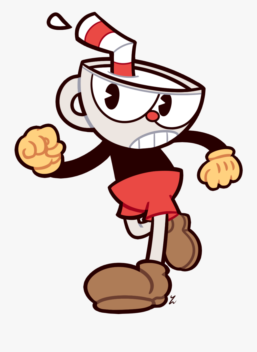 Cuphead By Yatsunote Best Games, Image Boards, Deal - Bendy And The Ink Machine Characters, Transparent Clipart