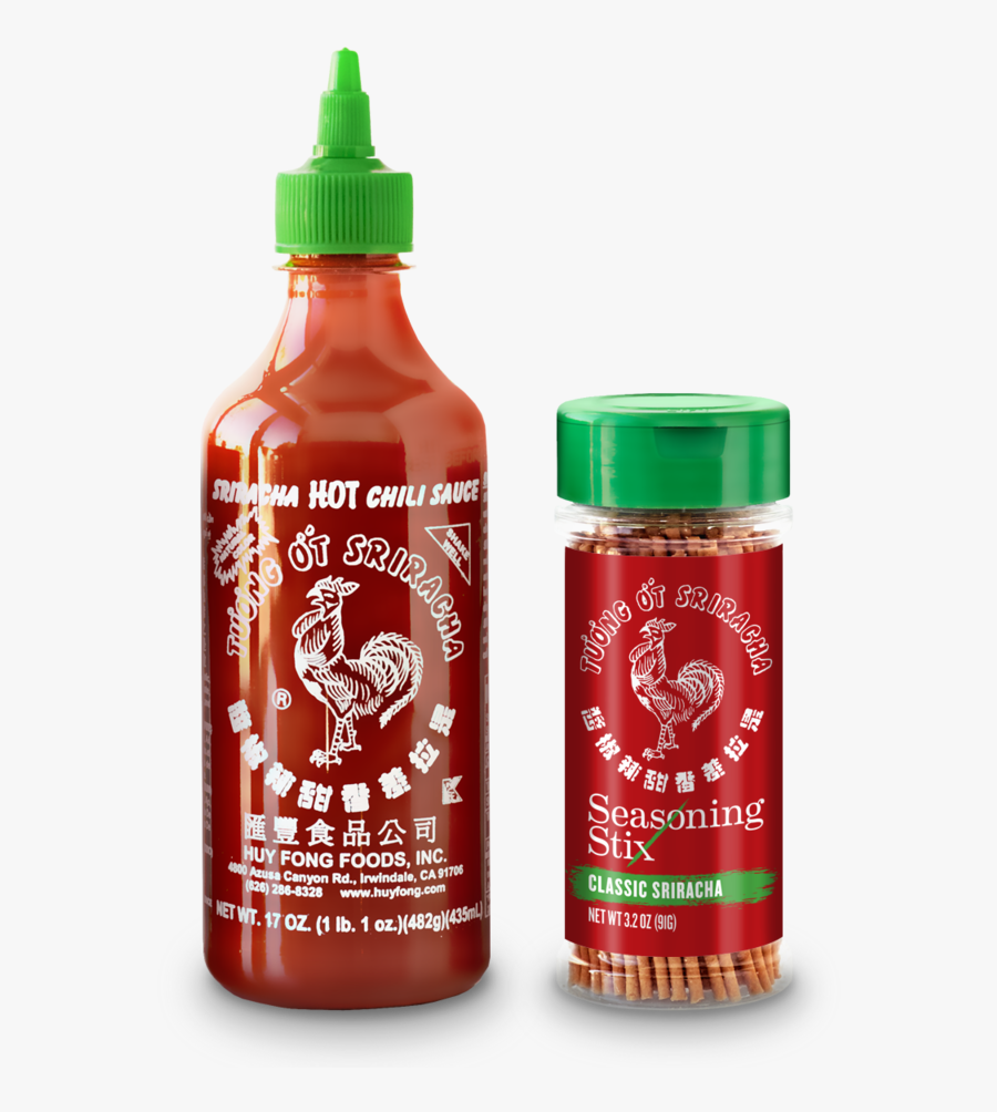 Download Sriracha Bottle Png - Huy Fong Sriracha Png, Transparent Clipart