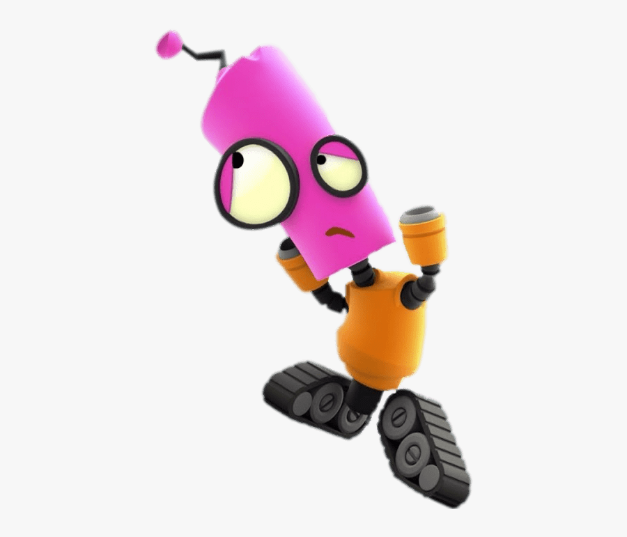 Orbit Pink Head - Rob The Robot Orbit Pink, Transparent Clipart
