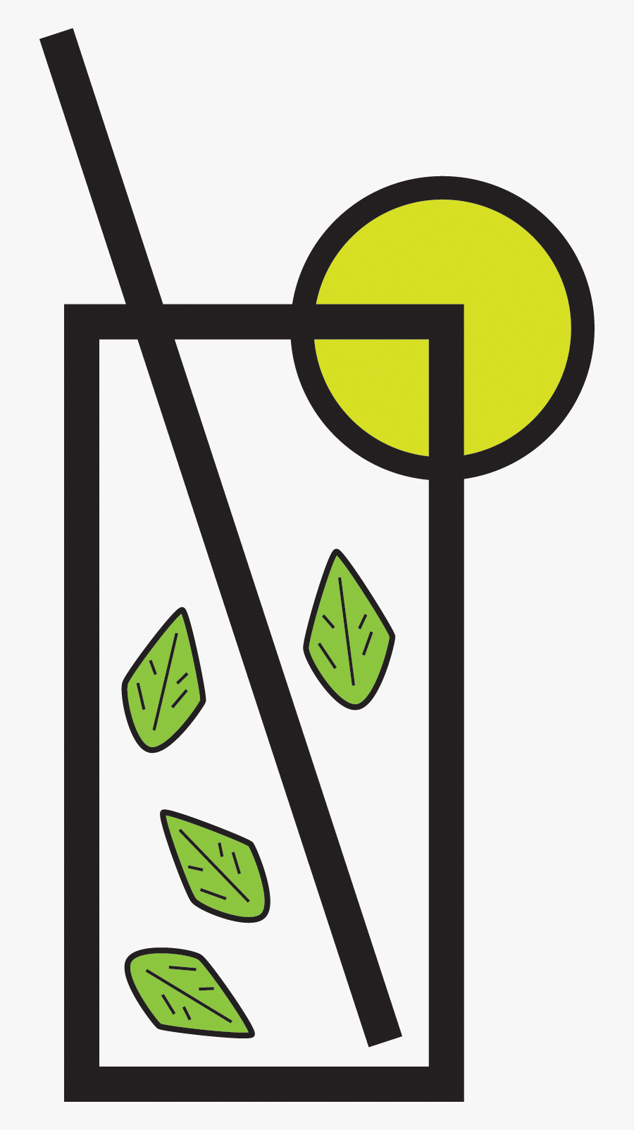 Mojitos - Png Mojito Icon, Transparent Clipart