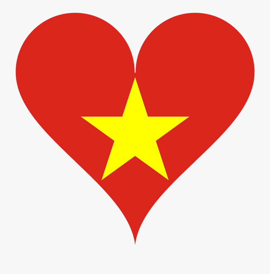 Heart Love Vietnam Free Picture - Justin Trudeau Little Potato, Transparent Clipart