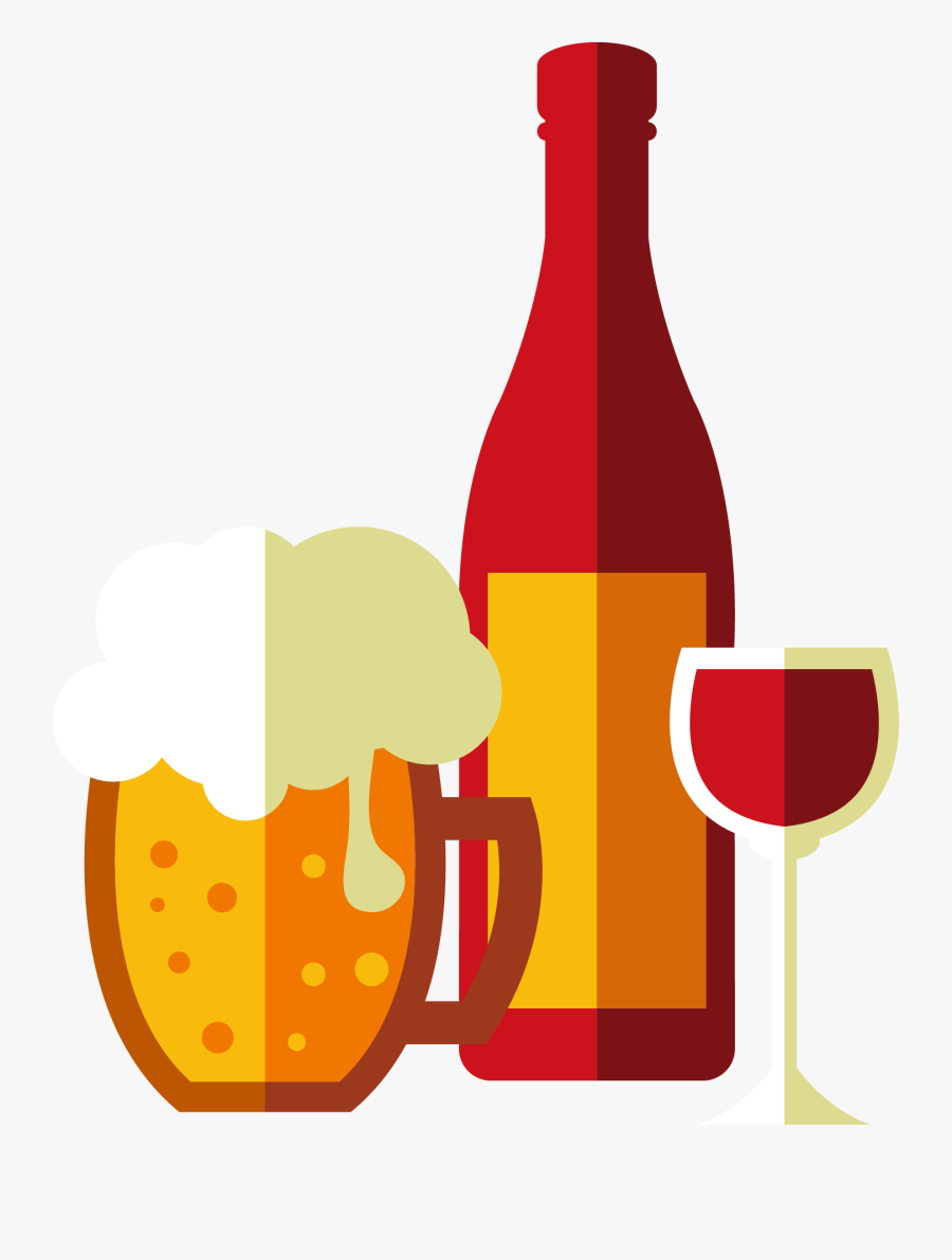 Distilled Beverage Tequila Food Alcoholic Drink - Alcohol Drink Flat Png, Transparent Clipart