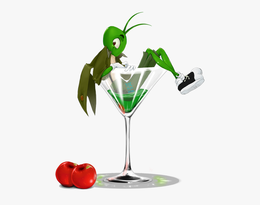 Grasshopper Drink Png Clipart , Png Download - Martini Glass, Transparent Clipart