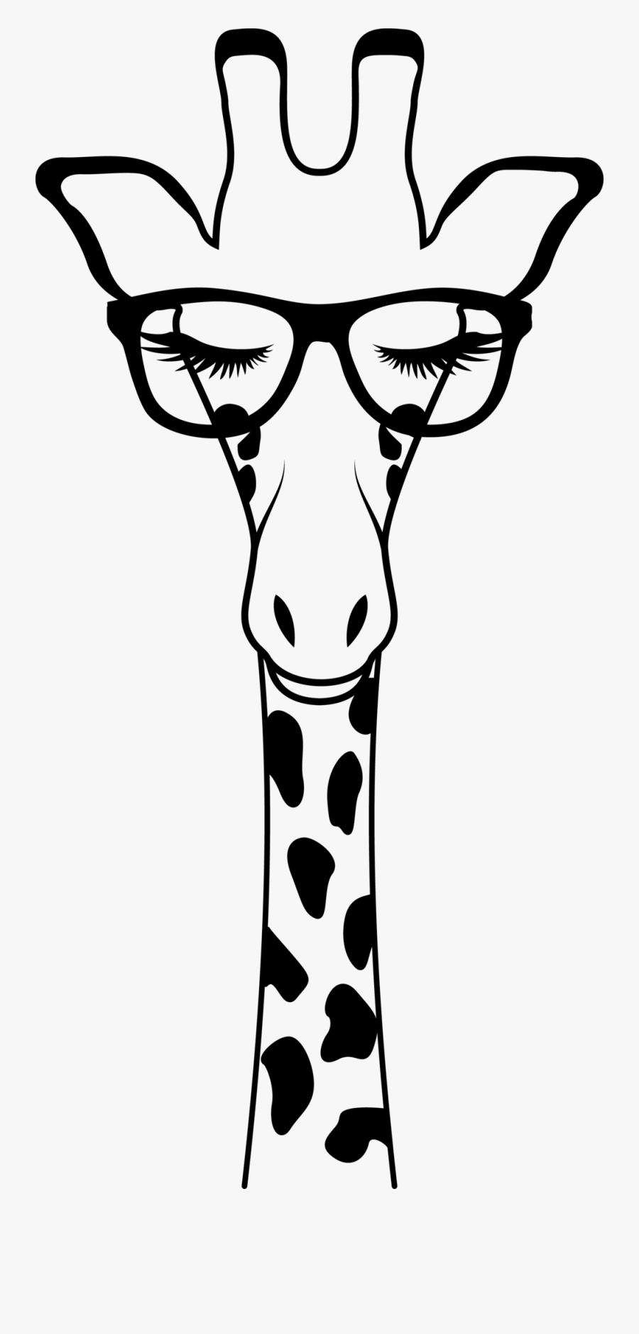 Giraffe Svg Free, Transparent Clipart