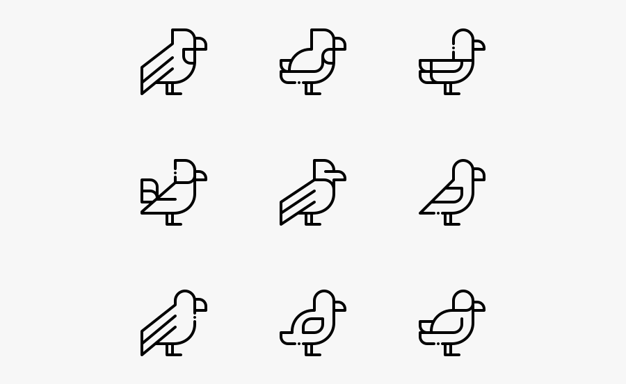 Birds, Transparent Clipart